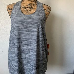Grey Champion racerback workout tank